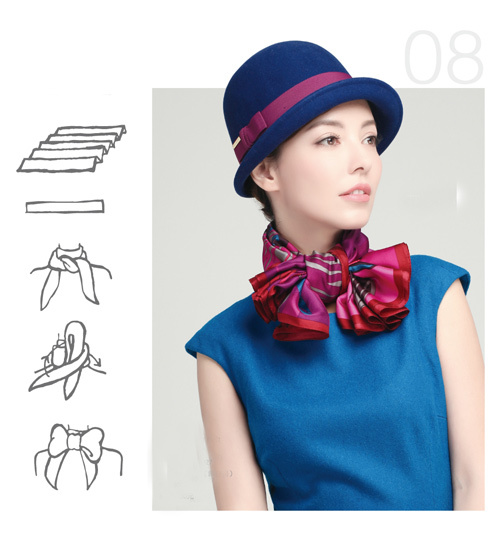 20 loại thắt khăn vừa phải thanh lịch vừa phải điệu cho tới nữ giới công sở