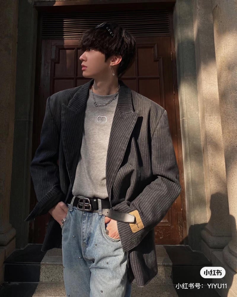 15+ Cách Phối Trang Phục Với Áo Blazer Nam Phong Cách Hàn Quốc Hợp Thời Trang
